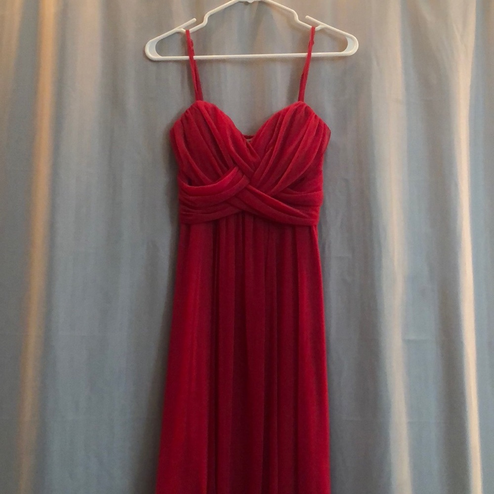 Pink formal dress